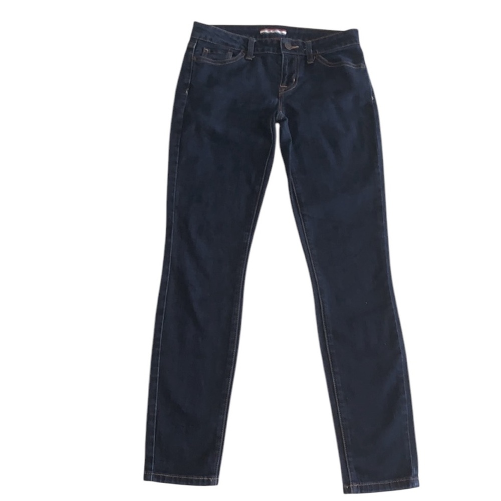 Tommy Hilfiger Skinny Blue Jeans Zip Fly and 5-Pocket Styling